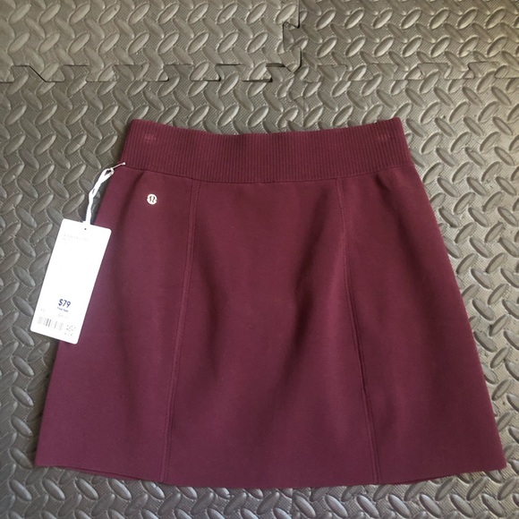 Lululemon Ribbed Knit Mini Skirt NWT - Picture 5 of 8